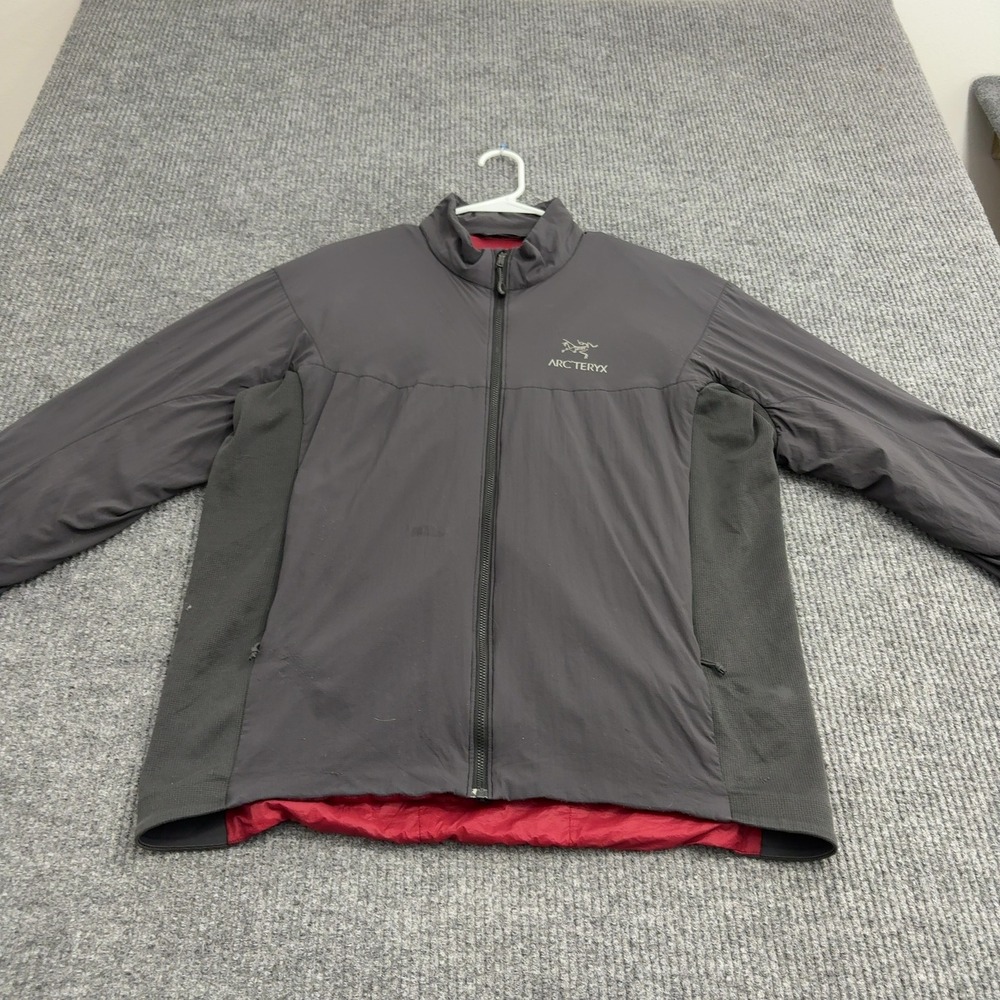 Arcteryx Atom LT Jacket Mens XL Gray Nylon Insulated Full Zip Gorpcore Outdoor